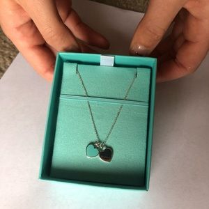 Tiffany & Co. Mini Double Heart Tag Pendant
